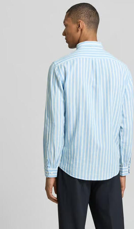 Lindbergh relaxed fit vrijetijdsoverhemd met button-downkraag