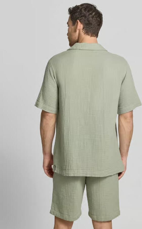 Lindbergh relaxed fit vrijetijdsoverhemd met structuurpatroon