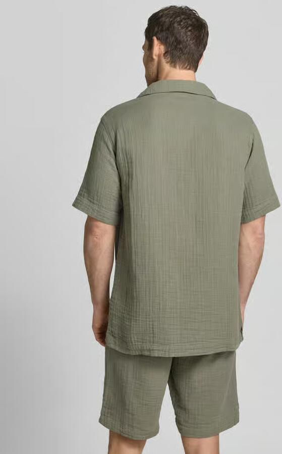 Lindbergh relaxed fit vrijetijdsoverhemd met structuurpatroon