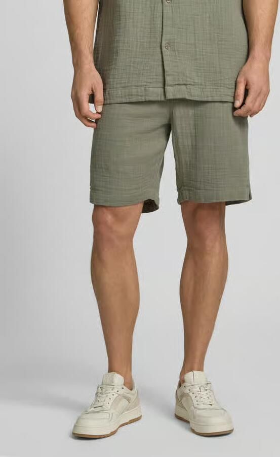 Lindbergh Short met steekzakken en elastische band - Foto 4