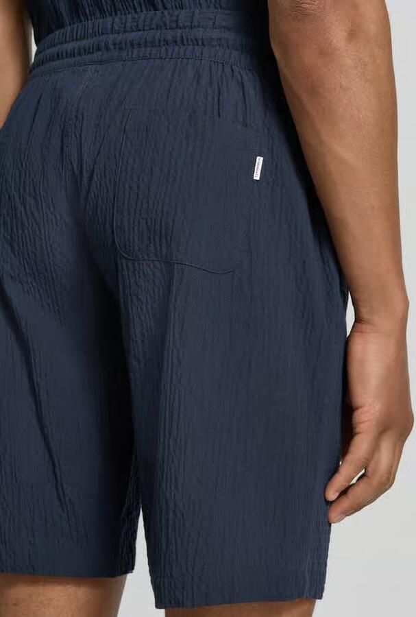 Lindbergh Shorts met elastische band en structuurpatroon