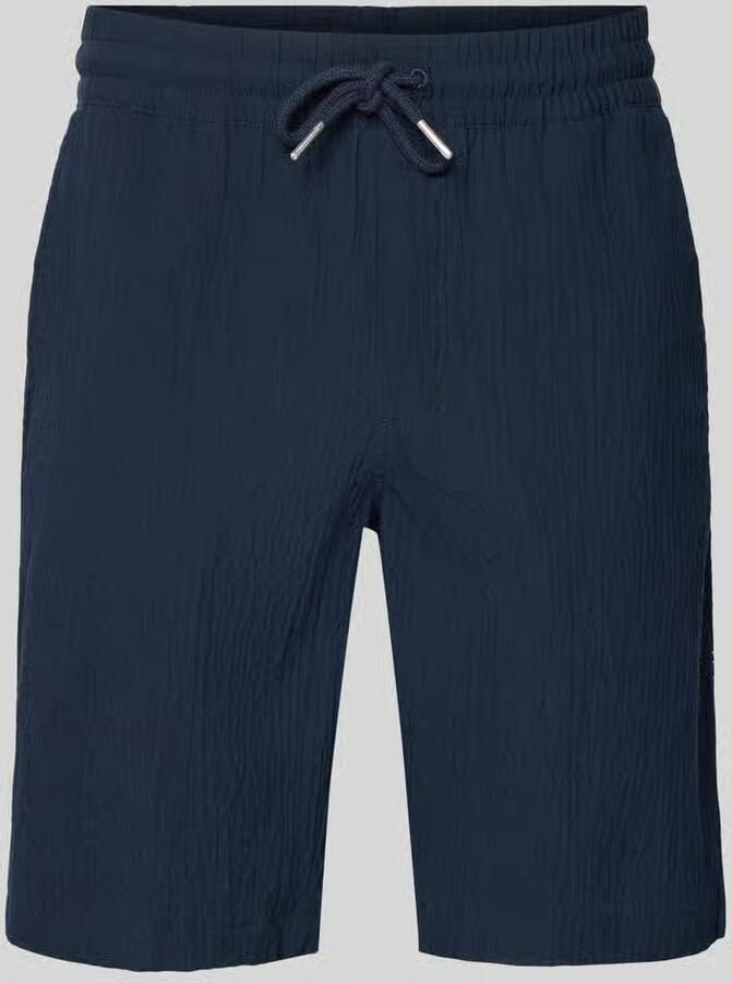 Lindbergh Shorts met elastische band en structuurpatroon - Foto 2