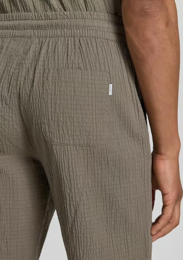 Lindbergh Shorts met elastische band en structuurpatroon