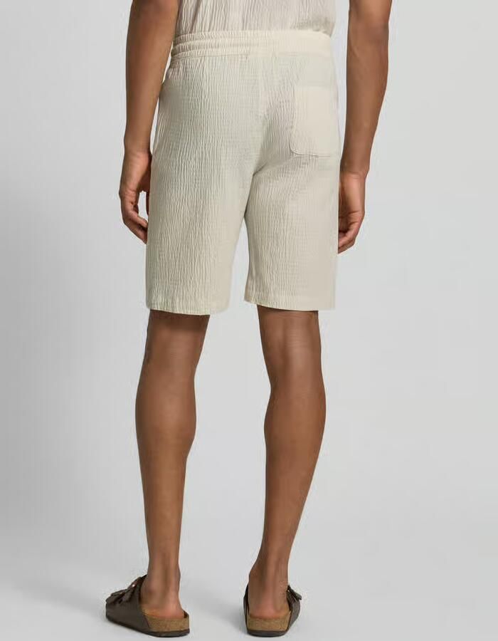 Lindbergh Shorts met elastische band en structuurpatroon - Foto 2