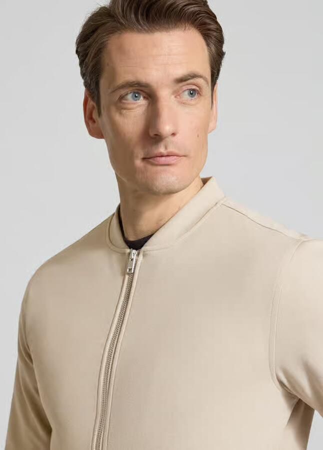 Lindbergh Slim fit Jack met Opstaande kraag en Ritssluiting
