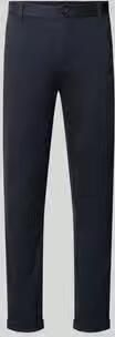 Lindbergh Slim fit stoffen broek met omgeslagen broekspijpen - Foto 13