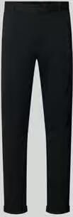 Lindbergh Slim fit stoffen broek met omgeslagen broekspijpen