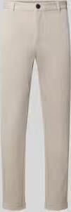 Lindbergh Slim fit stoffen broek met omgeslagen broekspijpen - Foto 7