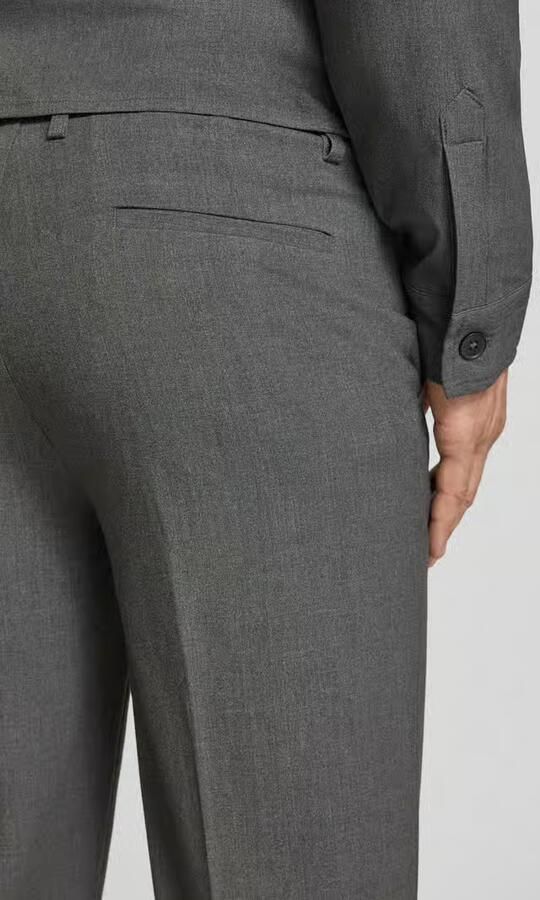 Lindbergh Slim fit stoffen broek met viscose-aandeel - Foto 2