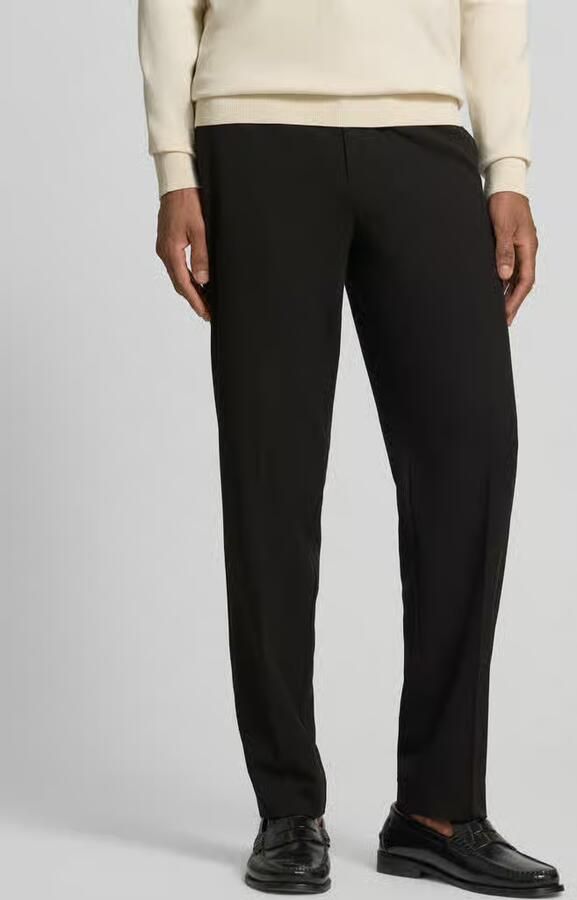 Lindbergh Slim fit stoffen broek met viscose-aandeel - Foto 2