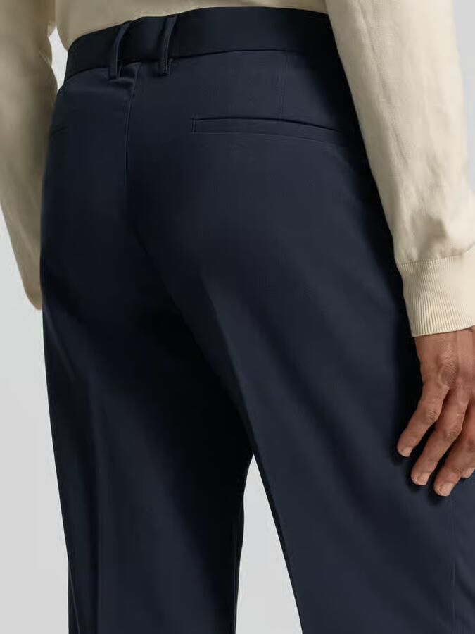 Lindbergh Slim fit stoffen broek met viscose-aandeel