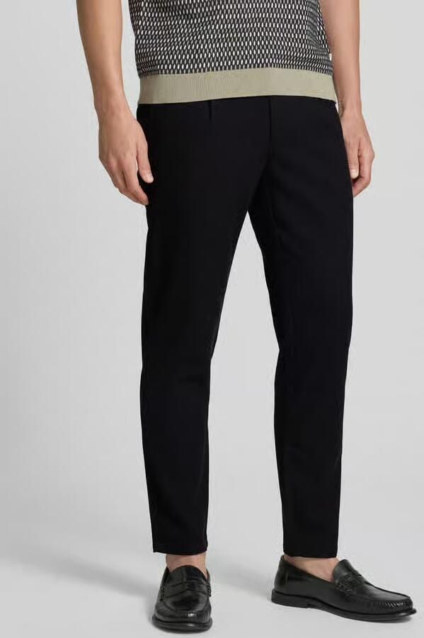 Lindbergh slim fit stoffen broek met viscose - Foto 2