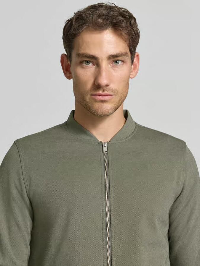 Lindbergh Slim fit Jack met Opstaande kraag en Ritssluiting - Foto 2