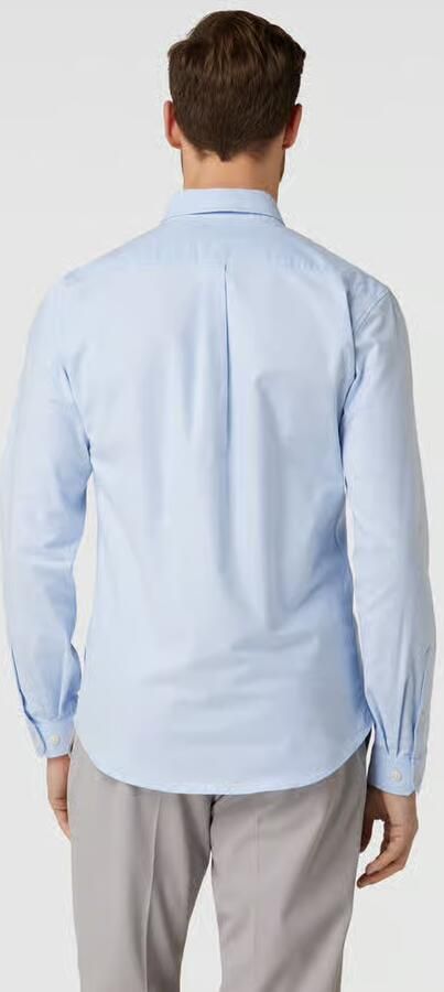 Lindbergh Slim fit vrijetijdsoverhemd met button-downkraag model 'Oxford' - Foto 9