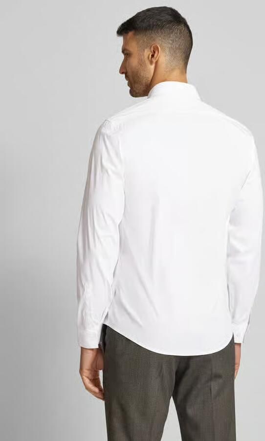 Lindbergh Slim fit vrijetijdsoverhemd met kentkraag - Foto 8