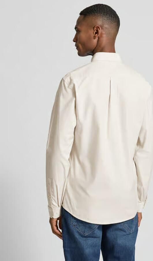 Lindbergh Slim fit vrijetijdsoverhemd met knoopsluiting model 'Oxford'
