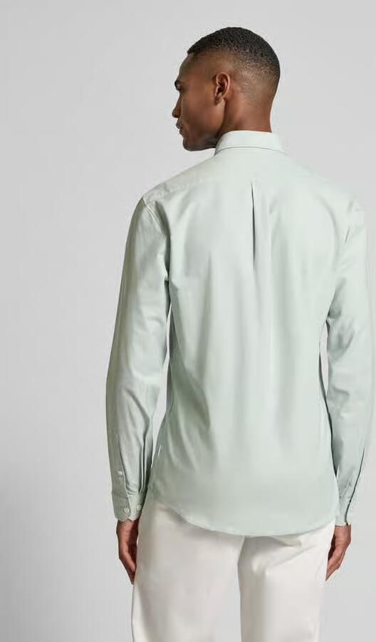 Lindbergh Slim fit vrijetijdsoverhemd met knoopsluiting model 'Oxford' - Foto 4