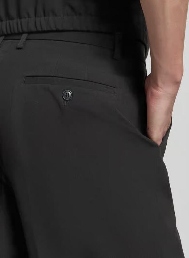 Lindbergh straight fit short met viscose