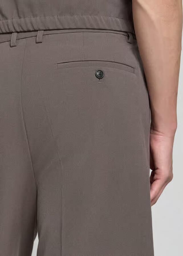 Lindbergh straight fit short met viscose