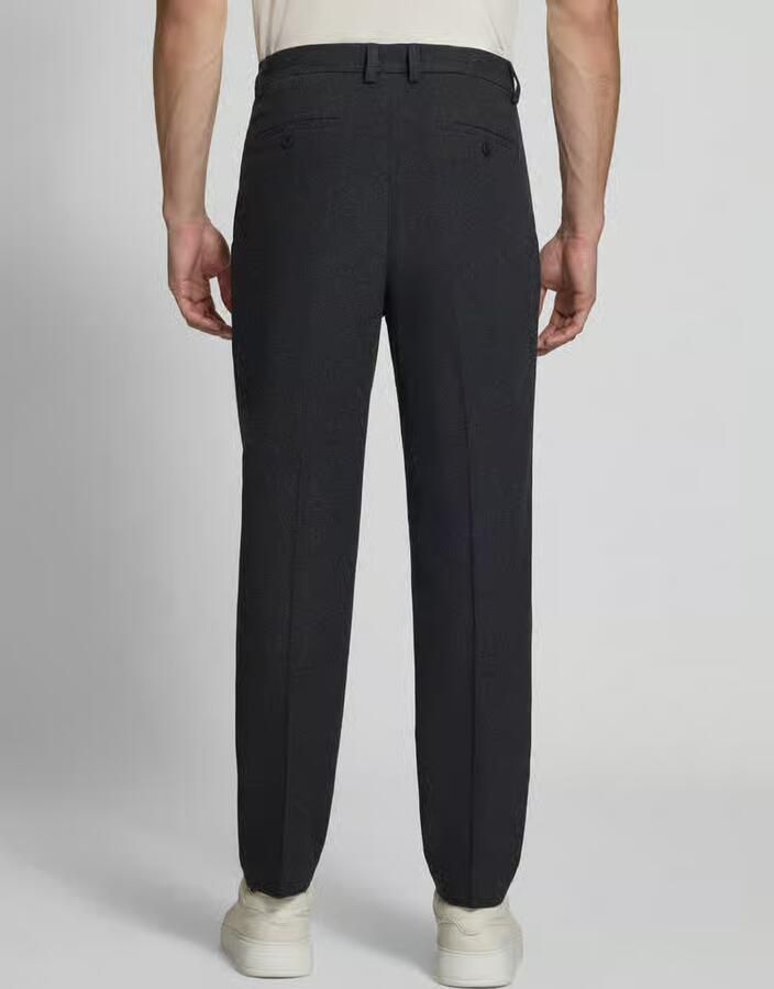 Lindbergh straight fit stoffen broek met katoen-aandeel - Foto 2