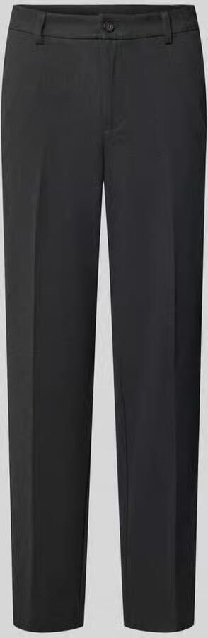 Lindbergh straight fit stoffen broek met viscose