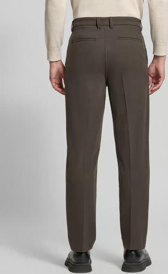 Lindbergh straight fit stoffen broek met viscose - Foto 2