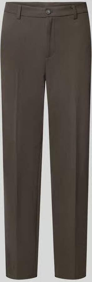 Lindbergh straight fit stoffen broek met viscose