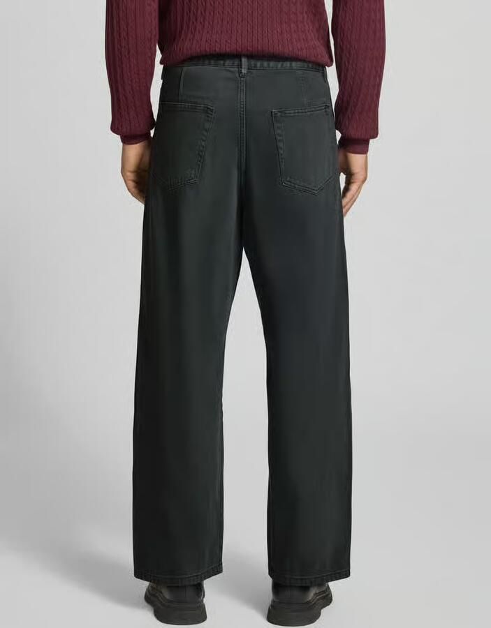 Lindbergh straight fit stoffen broek van puur katoen - Foto 2