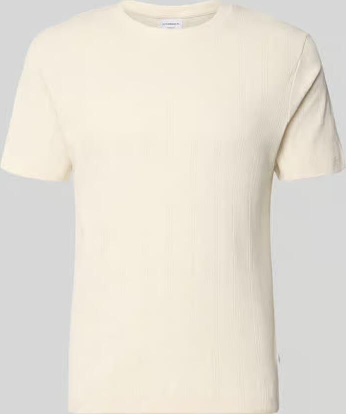 Lindbergh T-shirt in jacquard knitwear met ronde hals - Foto 2