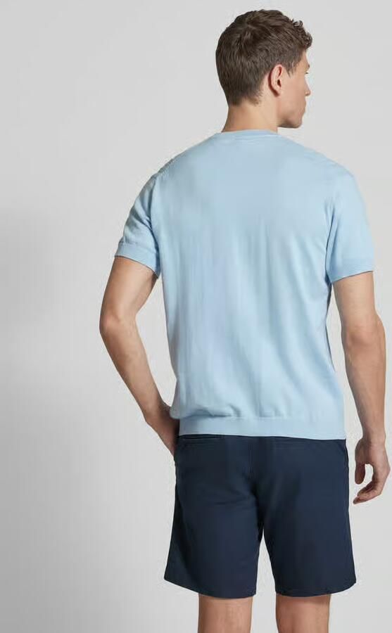 Lindbergh T-shirt met kabelpatroon - Foto 2