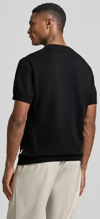 Lindbergh T-shirt met kabelpatroon - Foto 3