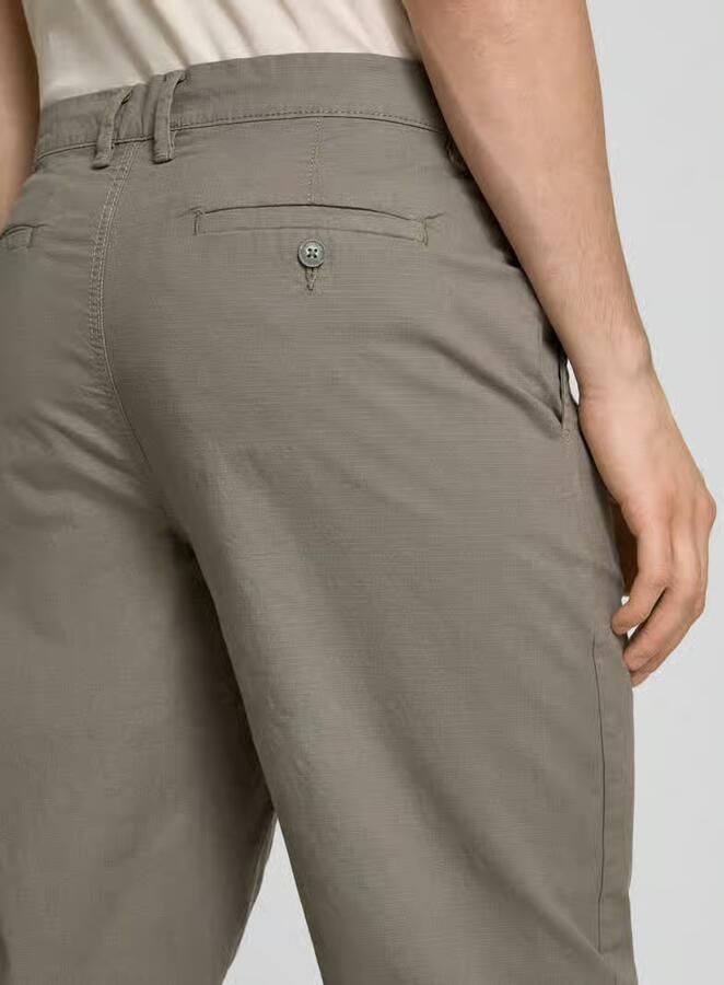 Lindbergh Tapered fit bandplooibroek met riemlussen