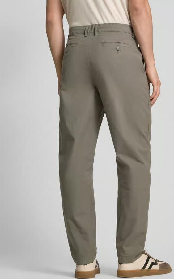 Lindbergh Tapered fit bandplooibroek met riemlussen