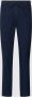 Lindbergh Tapered fit linnen broek met elastische band - Thumbnail 1