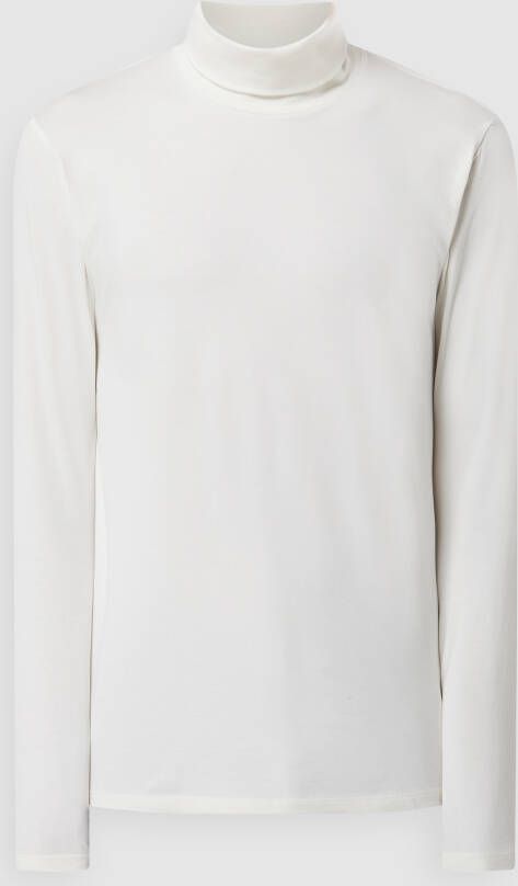 Lindbergh Shirt met lange mouwen en col