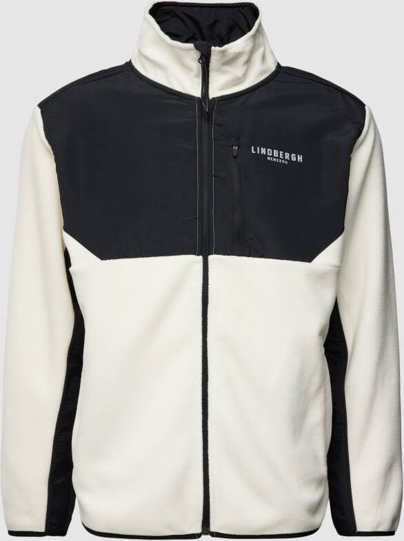 Lindbergh Sweatjack met opstaande kraag