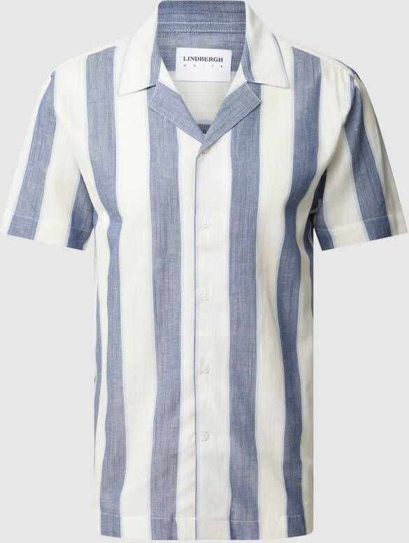 LINDBERGH Overhemd met korte mouwen met gestreept patroon