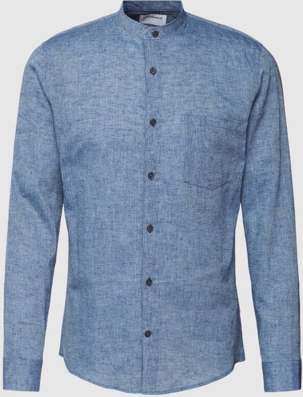 Lindbergh Vrijetijdsoverhemd met maokraag