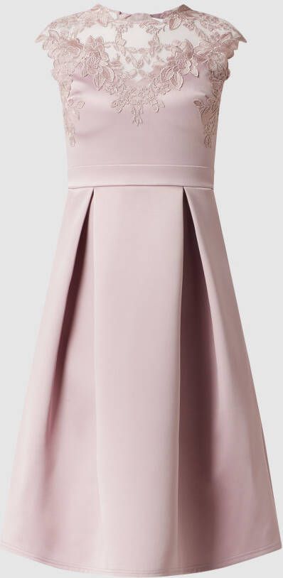 Lipsy Cocktailjurk met contrastinzet