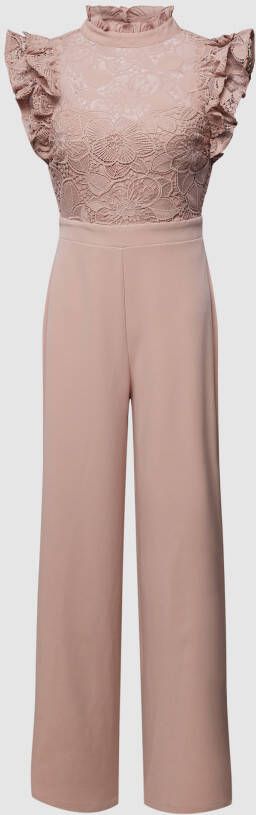 Lipsy Jumpsuit met volantmouwen