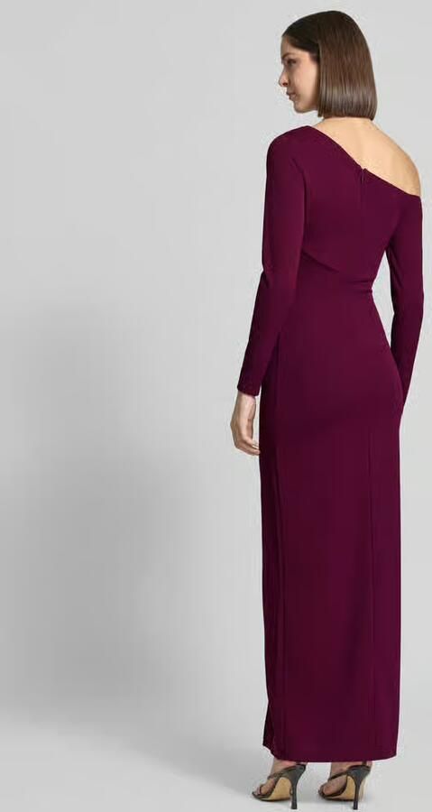 Lipsy Avondjurk in one-shoulder look met loopsplit - Foto 2