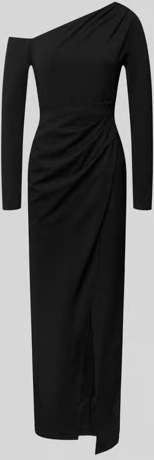 Lipsy Avondjurk in one-shoulder look met plooien