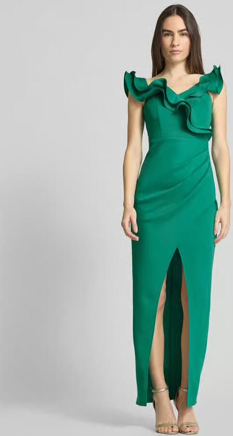 Lipsy Cocktailjurk met volantgarnering - Foto 5
