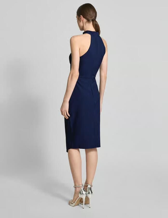 Lipsy Knielange cocktailjurk met halter