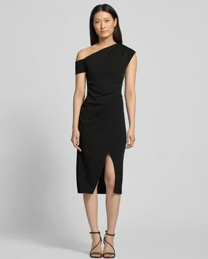 Lipsy Midi-jurk met ruches - Foto 2