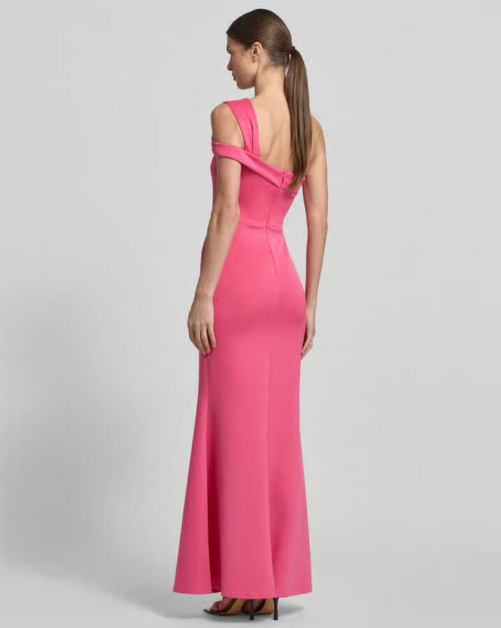 Lipsy slim fit avondjurk met plooien - Foto 3