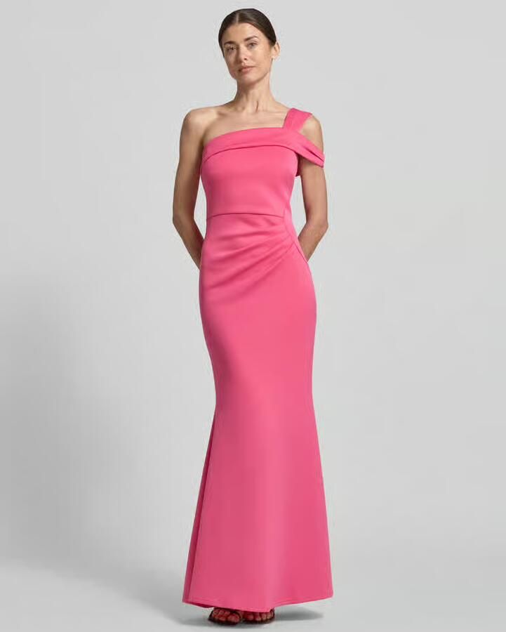 Lipsy slim fit avondjurk met plooien - Foto 2