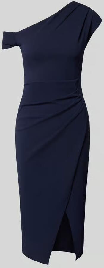 Lipsy Slim fit jurk in asymmetrisch design - Foto 4