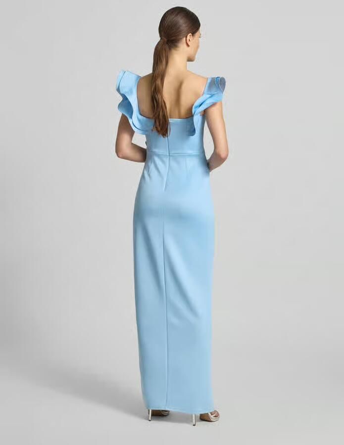 Lipsy slim fit maxi-jurk met loopsplit - Foto 3