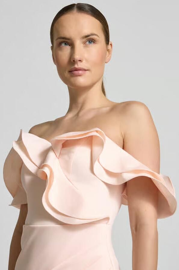 Lipsy slim fit midi-jurk met loopsplit
